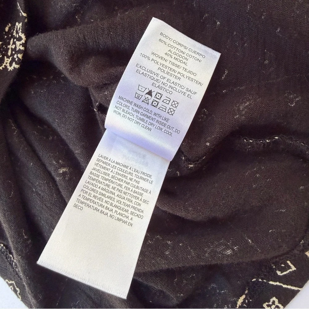 Woman’s Lucky Brand Blouse Size Medium​ - Picture 8 of 8